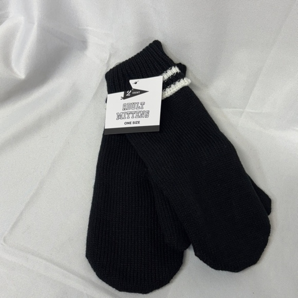 Gertex Knit thick linedMittens Soft Warm Stretchy One Size Fits Most  gloves